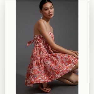 Anthropologie Maeve Jacquard Mini Dress NEW